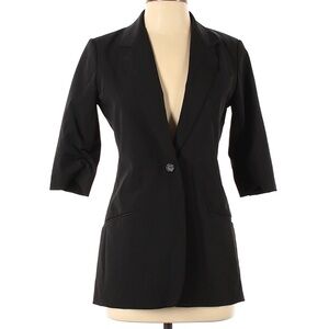 Elizabeth and James Classic Black Blazer